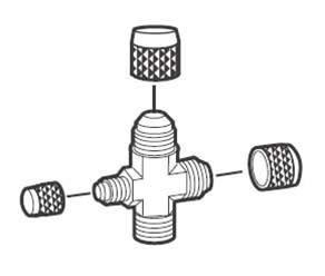 PR-24 JB Industries DV-142 Intake Cross with Caps