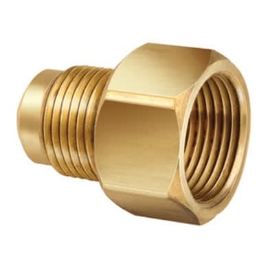 U3-2A JB Industries 1/8 x 1/8 Flare x Female Pipe Adapter 5 Qty Box