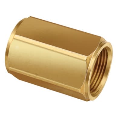U4-6-1 JB Industries 3/8 Female x Female Flare Connector w/ Gaskets (each)