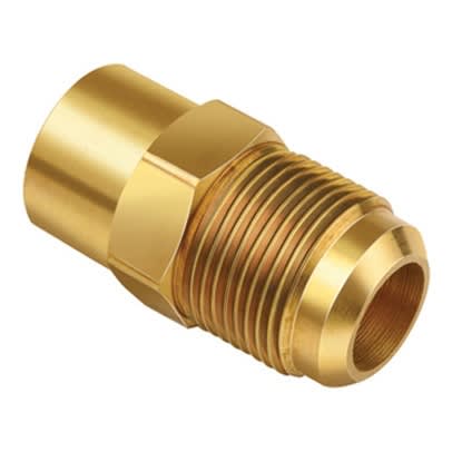 US3-88 JB Industries 1/2" Male Flare x 1/2" Solder Adapter (5 Pack)