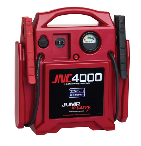 JNC4000 Jump-N-Carry 1100 Peak Amp 12 Volt Jump Starter JNC4000 Jump-N-Carry 1100 Peak Amp 12 Volt Jump Starter