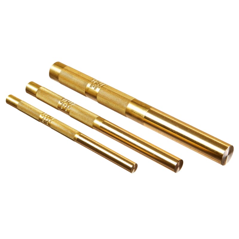 61360 Mayhew Tools 3 Pc. Brass Drift Punch Kit