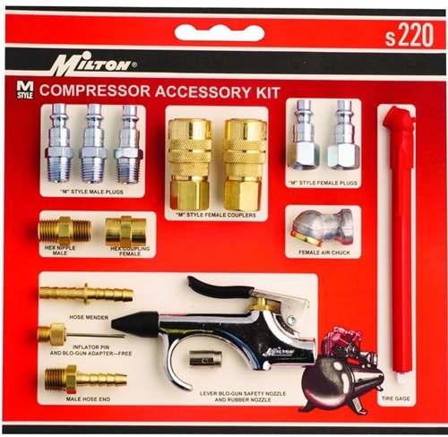 MILS220 Milton Industries Compressor Accessory Kit