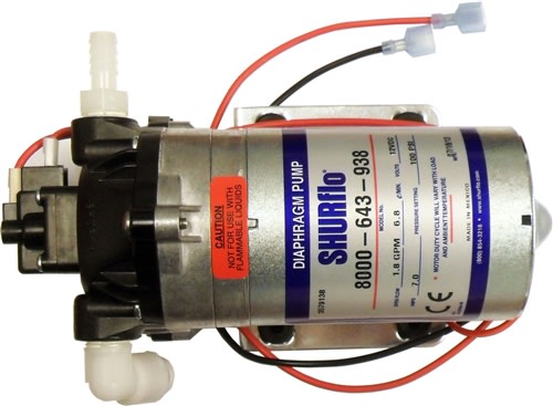 200-1105 MotorVac Pump Assembly (Waste)