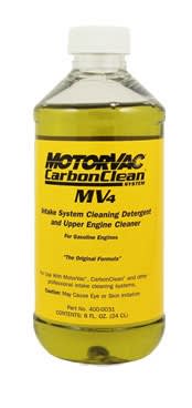 400-0030 MotorVac CarbonClean MV4 Gas / Petrol Intake System Cleaner 8 oz 236 ml bottle (Case of 12) 400-0030 MotorVac CarbonClean MV4 Gas / Petrol Intake System Cleaner 8 oz 236 ml bottle (Case of 12)