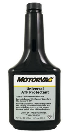 400-1030 MotorVac TransTech ATF Protectant 10 oz 296 ml Bottle (Case of 12)(One bottle per Service) 400-1030 MotorVac TransTech ATF Protectant 10 oz 296 ml Bottle (Case of 12)(One bottle per Service)