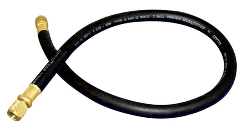 Mastercool 48364 Black 36" Nylon Barrier 1/4" I.D. Hose 3/8" Flare Fittings