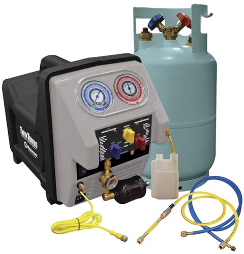 69360 Mastercool Dual Piston Complete Recovery System 110V