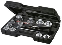 71650-A Mastercool Hydra-Swage Tube Expanding Tool Kit (Includes Larger Adapter)