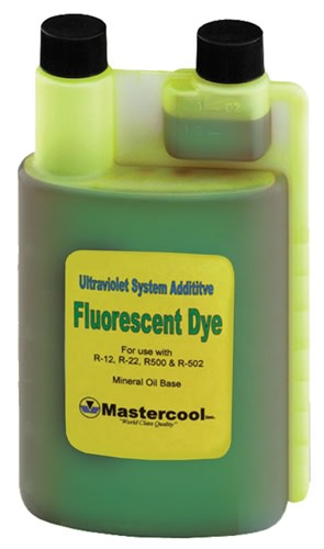 92732 Mastercool 32Oz. Bottle R12 R22 R500 R502 (Mineral Oil Based) Dye