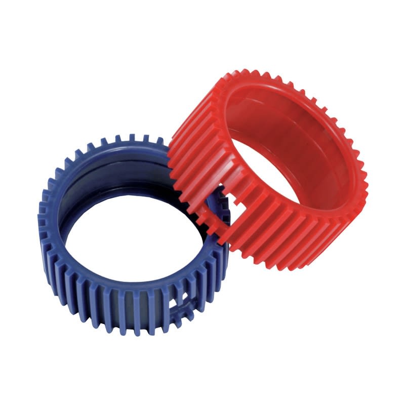 93503-E Mastercool Red Small Gauge Protectors (2 1/2"/63mm)