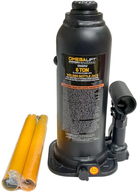 10065W Omega 6 Ton Hydraulic Bottle Jack