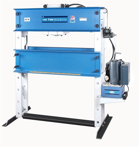 1858 OTC 100 Ton Press W/Elect. Pump
