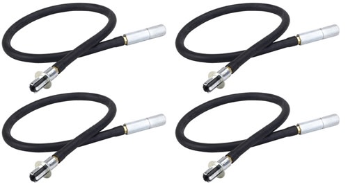 4809 OTC 4 Piece One-Man Brake Bleeder Hose Set