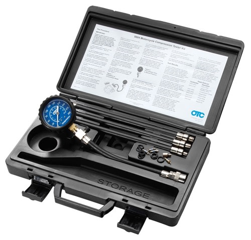 5604 OTC Motorcycle Compression Tester Kit