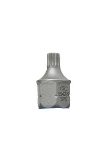 5942-5 OTC 5mm XZN Short Socket Bit 1/4"X7/16"X20mm