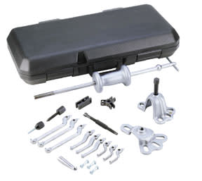 7948 OTC Tools & Equipment Ten-Way Slide Hammer Puller Set With Plastic Case