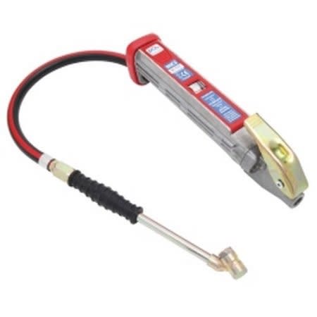 ALG3A09 PCL Air Technology Heavy Duty Tire Inflator 0-138 Psi 21" Hose Twin Angled Chuck