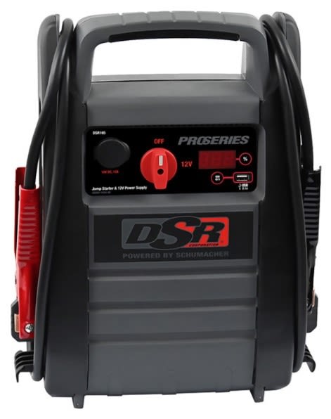 DSR165 Schumacher 2200 Peak Amp 12V Jump Starter and Power Station