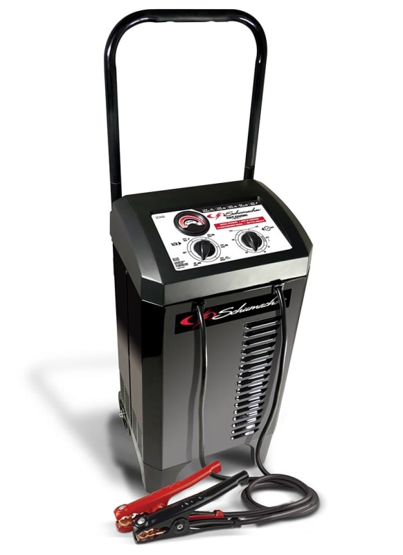 SC1446 Schumacher 200/40/20/10 Amp 6/12 Volt Manual Wheeled Charger