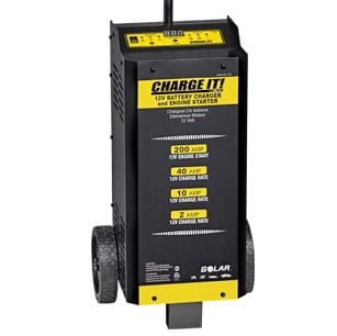 4735 CHARGE IT! 6/12 Volt Wheel Automotive Battery Charger 40/20/5/200 Amp 4735 CHARGE IT! 6/12 Volt Wheel Automotive Battery Charger 40/20/5/200 Amp