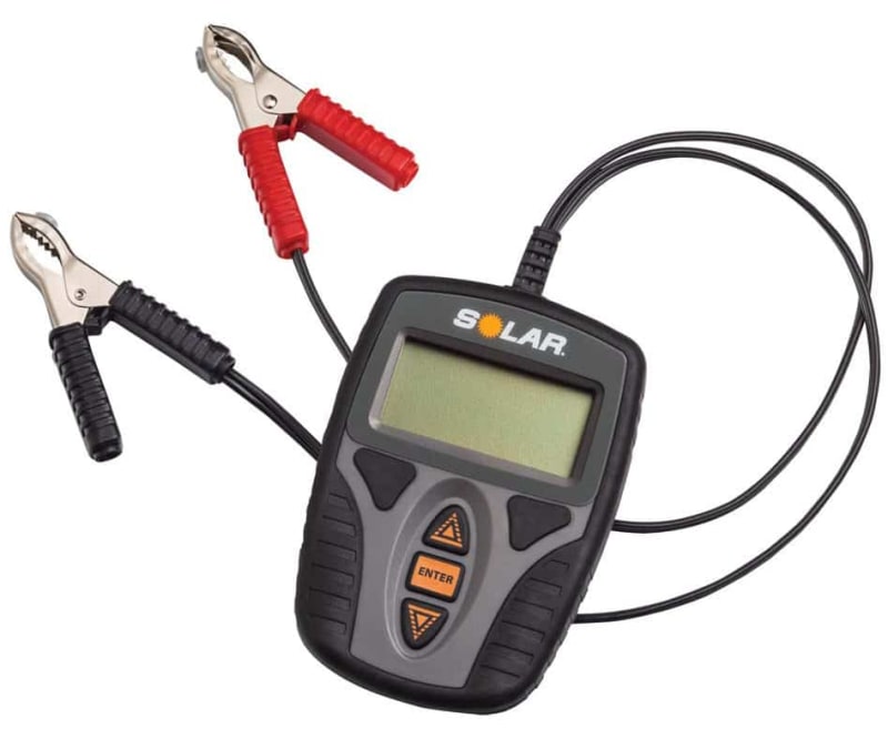 BA9 Solar 40-1200 CCA 12 Volt Digital Battery & System Tester