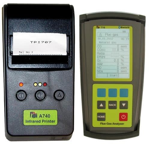 716NA740 TPI 716N Combustion Analyzer And A740