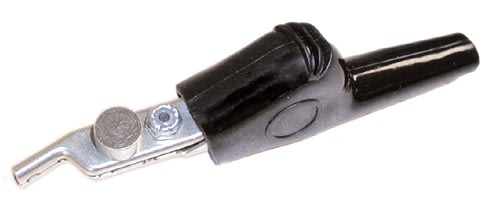 A033B TPI Bent Bed Of Nails Clip Black Boot Test Lead Tip