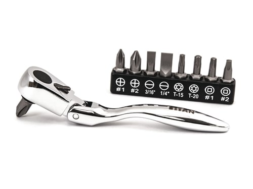 11212 Titan 10pc Micro Flex Bit Driver