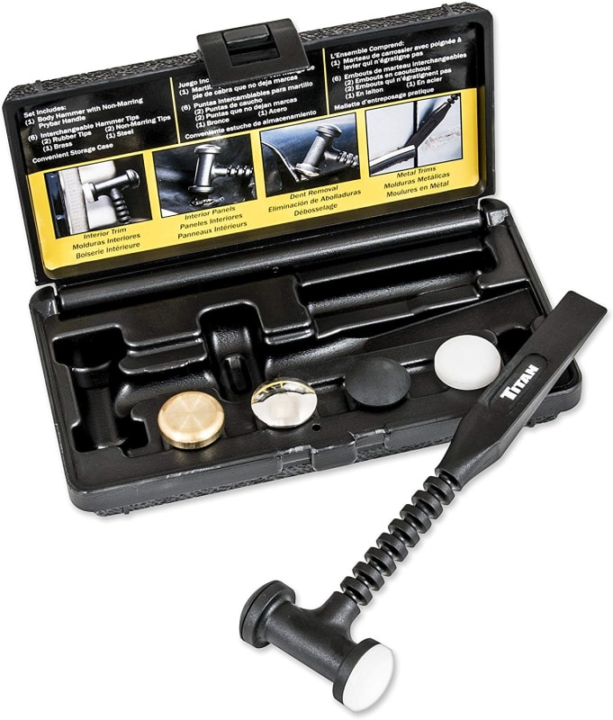 15068 Titan 7pc Mini Hammer Precision Trim Tool Set