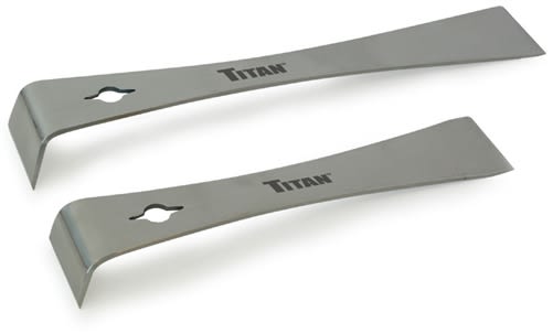 17005 Titan 2pc Stainless Steel Pry Bar/Scraper Set