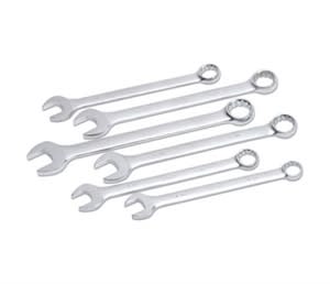 17290 Titan 6pc SAE Jumbo Combination Wrench Set 1-3/8" - 2"