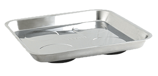 21262 Titan 10-1/2 in. x 11-1/2 in. Large Square Magnetic Parts Tray