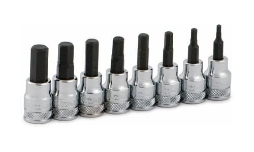 68890 Titan 8pc. 3/8in Drive Metric Hex Bit Socket Set