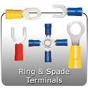 PVC Solderless Ring & Spade Terminals