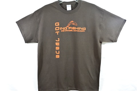 -------%cotton brown men's tee