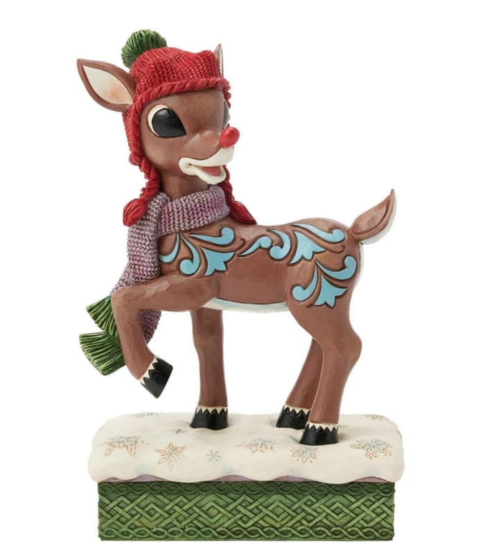Rudolph with Knit Hat