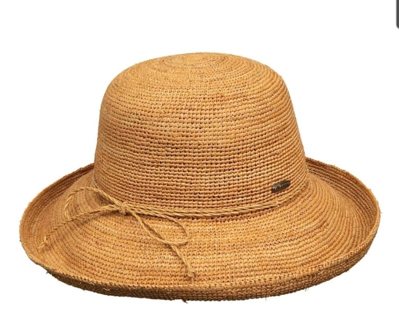 Ladies Raffia Straw Toast