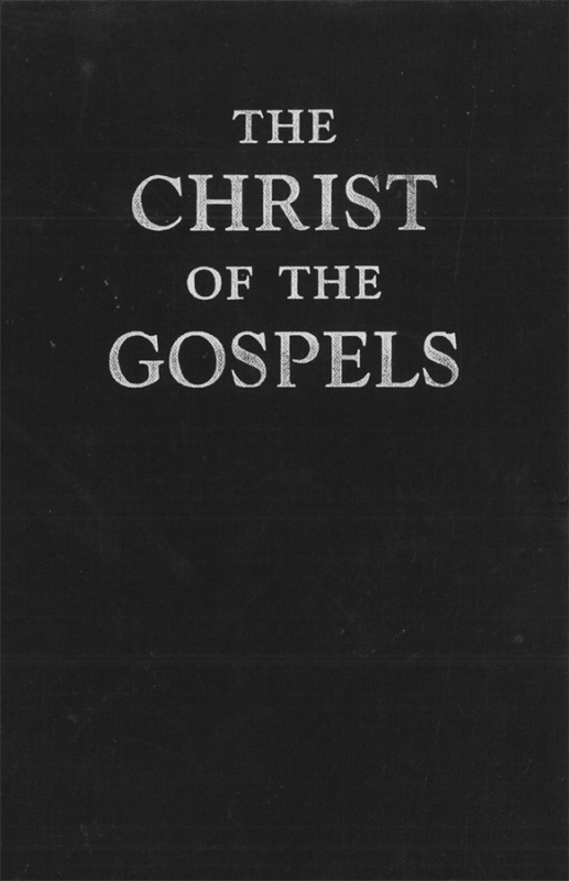 The Christ of the Gospels, by William F. Beck
The life and work of JESUS as told Matthew, Mark, Luke, and John.
Presented as one complete story in the language of today.