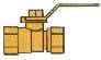 BALL VALVE, 1/4 inch FPT
