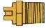 1/4 inch BRASS VEE JET