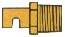 3/8 inch BRASS FLOOD JET
