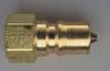 1/4in Male Quick Connector Brass