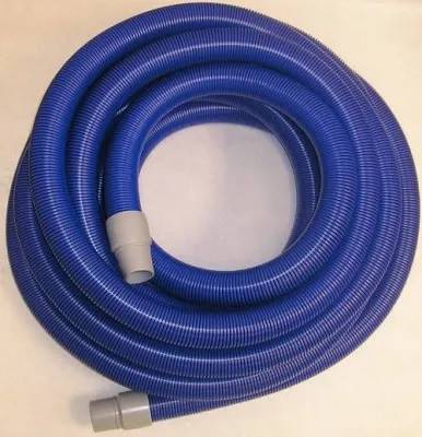 50ft Vacuum Hose 2in Crushproof Blue w/ Cuffs 50ft Vacuum Hose 2in Crushproof Blue w/ Cuffs