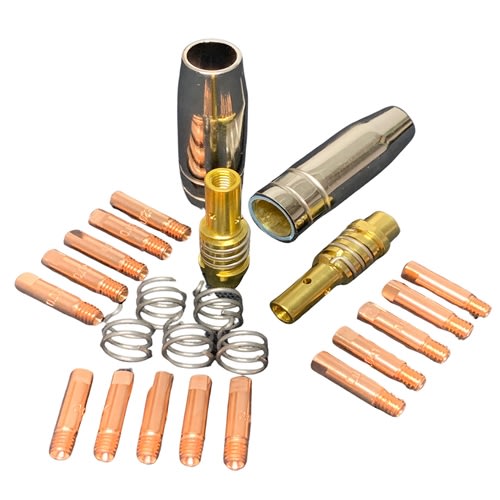Steel MIG Torch Consumable Kit - Compatible with Prospot Green Handle