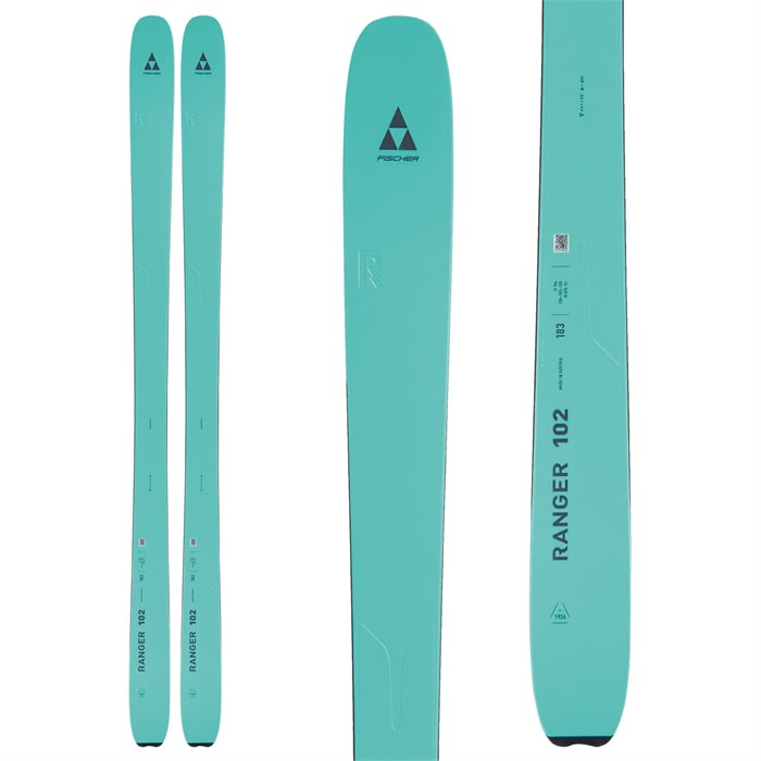 Colorado Ski Shop Fischer Ranger 102 FR Celeste Green Skis 2024