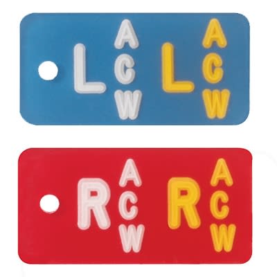 Plastic X-Ray Markers Half Copper Filtered
