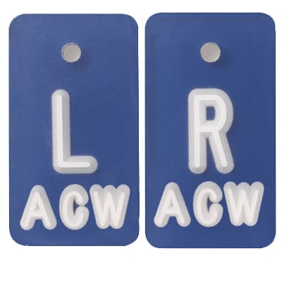 Plastic X-Ray Markers
