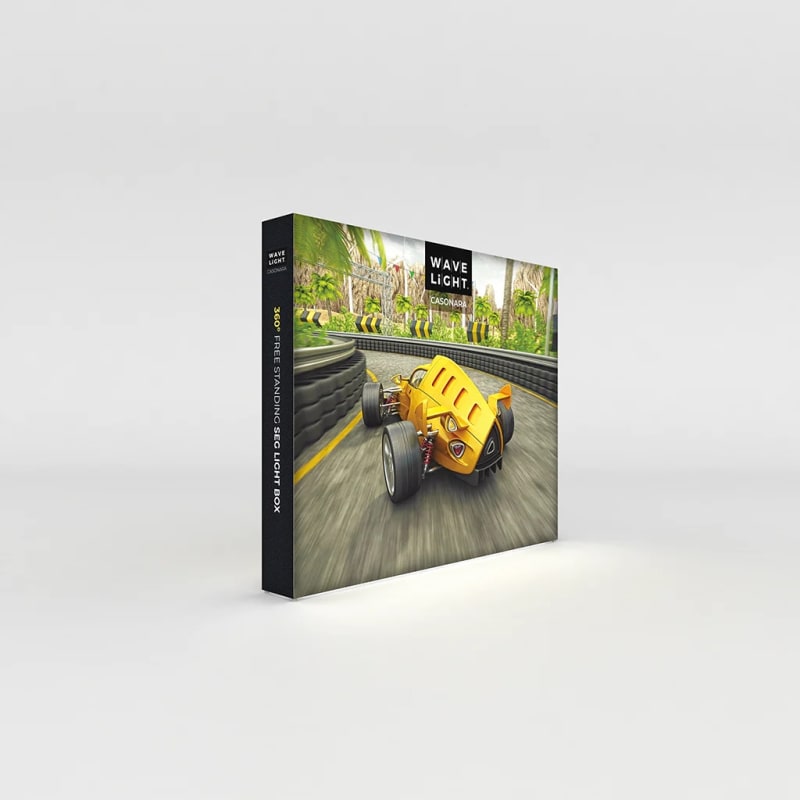 ComotionDisplays.com - WaveLight Casonara SEG Light Box Display - 10ft