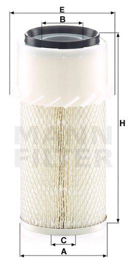 Replacement for Sullair 02250131-496 Air Filter Element